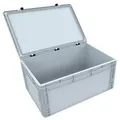 ED 64/27 HG - DSEB265 Eurobehälter / Euro Box mit Scharnierdeckel