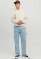 Loose-fit-Jeans "JJIEDDIE JJUTILITY SBD 491", Gr. 33 - Länge 34, Blue Denim Länge 34