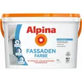 Alpina Fassadenfarbe Außenfarbe Fassade wetterbeständig Außen matt weiß 10L
