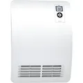 AEG Ventilatorheizung VH Comfort, LCD, Heizlüfter mit Energiesparfunktionen, 120 Min.-Kurzzeittimer, Silentmode, 2 kW, Alu, 238722 - Weiß