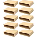 10x Einsteck Lattenhalter 53 x 8 mm Kunststoff für Lattenrost Holzrahmen Bett