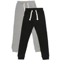Minymo Jogginghose MIBasic Klassische Sweatpant mit Schnüre grau 98