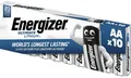Energizer Ultimate Lithium Mignon AA Batterie, 10 Stück (E301535500)
