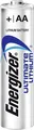 Energizer Ultimate Lithium AA Mignon L91 Batterie 1,5V 3000mAh FR6 Li-FeS2 Bulk