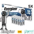 50 x Energizer Ultimate Lithium AA Mignon Batterie FR6 L91 1,5V im 5x 10er Pack