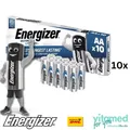 100 x Energizer Ultimate Lithium AA Mignon Batterie FR6 L91 1,5V im 10er Shrink