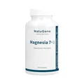NatuGena Magnesia 7+1, Magnesium-Komplex, acht verschiedene Magnesiumverbindungen, Elektrolytgleichgewicht, 90 Kapseln (30 Tage Packung)