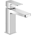 Duravit Manhattan Einhebel-Waschtischmischer, M MinusFlow, Ausladung 129 mm, mit Ablaufgarnitur, MH1 (MH1022001010)