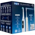 Center OxyJet Reinigungssystem - Munddusche + Oral-B iO6, Mundpflege weiß