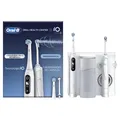 Oral-B iO6 & OxyJet Erwachsener Rotierende-vibrierende Zahnbürste Weiß