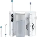 Center OxyJet Reinigungssystem - Munddusche + Oral-B iO6 (weiß) - Weiß