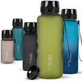 720°DGREE Trinkflasche 1,5 Liter uberBottle SoftTouch +Ziel - BPA-frei - XL Wasserflasche für Fitnessstudio, Training, Fitness, Sport, Outdoor - Große Sportflasche von Tritan - Leicht und langlebig
