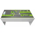 STIKKIPIX Möbelfolie DSWT07, Flughafen Möbelaufkleber DUNDRA-Tisch von IKEA (Möbel NICHT inkl)