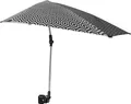 Sport-Brella Versa-Brella Regenschirm/Sonnenschirm – Schwarz/Weiß