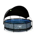 EXIT Toys Pool "Stone Pools", Ø: 300 cm, 4383 l, grau