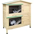 Kerbl Kaninchenstall Appartement 118x61x130 cm Hasenstall Kleintierstall Hase
