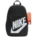 Nike Y Nk Elmntl Bkpk Shoebox Black/White Black/White - - Weiß/Schwarz/Orange