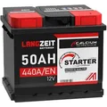Langzeit Starter Autobatterie 50ah 12v