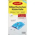 Aeroxon Silberfischfalle Silberfischchen-Köderfalle, Klebefalle, wirkt bis zu 3 Monate, 3 Stück