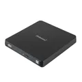 Intenso externer CD/DVD Brenner EOD 400D Slim, schwarz 5401400