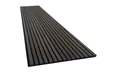 tktrading24 Wandpaneel Akustikpaneel mit Holzfurnier Wandpaneele in Smoke Walnut mit PET-Filz, BxL: 60x270 cm, (2-tlg)