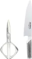 Global Messerset GKS-2210: Kochmesser + Schere