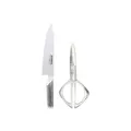 Global Messerset: Kochmesser + Schere