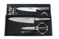 GLOBAL Kochmesser / Scheren-Set in Geschenkbox G-2210 - Sonderangebot