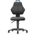 Forum Arbeitsstuhl mit Rollen Supertec - blauer Griff , 4260612427