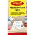 Aeroxon Mottenfalle Kleidermotten-Falle, Pheromonfalle, gegen Kleidermotten, zum Aufkleben und Aufstellen, 2 Stück