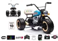 Elektro Kindermotorrad Dreirad 10 km/h schnell 2x800W Brushless Motoren – 24V7A