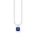 THOMAS SABO Kette mit blauem Stein 925 Sterling Silber KE2156-699-32-L45V