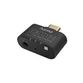 Hama USB C Klinke Adapter USB C Stecker – 3,5 mm Klinke-Buchse (AUX Adapter mit Mikro, Equalizer u. DAC Konverter für HiFi Stereo Sound, Anschluss von Kopfhörer, Lautsprecher an Laptop, Tablet, Handy)