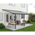 NSH Nordic Palram - Canopia Feria Terrassenüberdachung 16,1 m2, anthrazitgrau (540-031) (7290103122003)