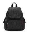 kipling Basic Plus City Pack Mini Backpack XS Rucksack Tasche Signature Emb