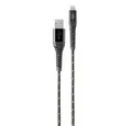 Cellularline Extreme Cable, Tetra Force Lightning-Kabel mit Kevlar Faser, 1m USB-Kabel