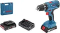 Bosch GSR 18V-21 Professional - Bohrer/Schrauber - schnurlos - 2 Geschwindigkeiten - Bohrfutterschlüssel 13 mm - 55 N.m