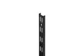 Dolle Wandschiene 2-Reihig 50 cm schwarz Metall  Regalträger