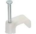 Inline Kabelbinder InLine® 44020 Kabelschelle 8mm eckig, weiß, 100 Stück