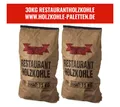 Magna Holzkohle Restaurantholzkohle Set, 2x 15KG, 30 kg
