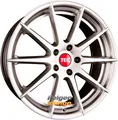 4x TEC SPEEDWHEELS GT7 Hyper Silver (HS) 8,5x19 ET40 5x114,3