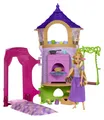 Disney Princess Rapunzels Turm Spielset, inkl. Chamäleon & Accessoires
