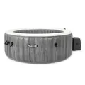 Whirlpool Intex PureSpa Greywood Deluxe 196x71 Spa Pool Intex für 4 Personen