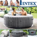 Intex Whirlpool Greywood Deluxe 196x71 Spa Pool 4 Personen Badewanne Whirlwanne
