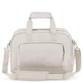 LARKSON Weekender Damen & Herren Beige - Finja Medium - Stylische Reisetasche Handgepäck mit Schuhfach - Travel Bag aus Recyceltem PET - Wasserabweisend