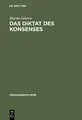 Martin Sabrow Das Diktat Des Konsenses (Gebundene Ausgabe) (US IMPORT)