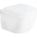 Wand-Tiefspül-WC Grohe Euro BxHxT: 374x631x540 mm spülrandlos Keramik weiß