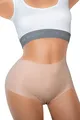 Albert Kreuz 3er-Pack Damen Lasercut nahtlos Clean Cut Taillenslip aus Baumwolle Elastan unsichtbar - Hautfarbe Größe M (38-40)