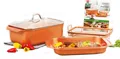 Livington Copperline WonderCooker – Topf - Bräter - Dampfgarer - Braten