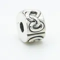 Original Pandora Charm Clip Verknotete Herzen 925er Silber 798035 Neu